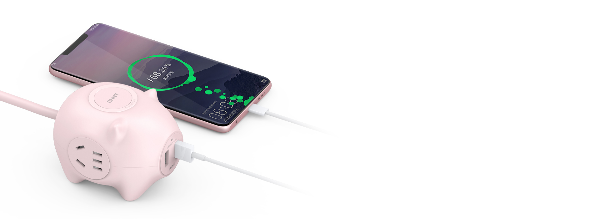 雙USB輸出，智能速充 可支持手機、P...