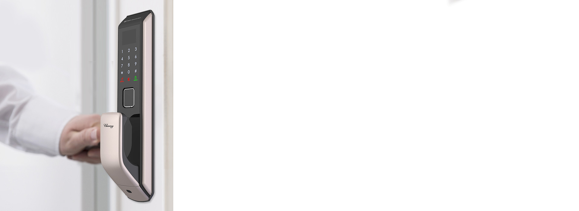 時尚的推拉式智能鎖 888集團(tuán)智能鎖LOCK...