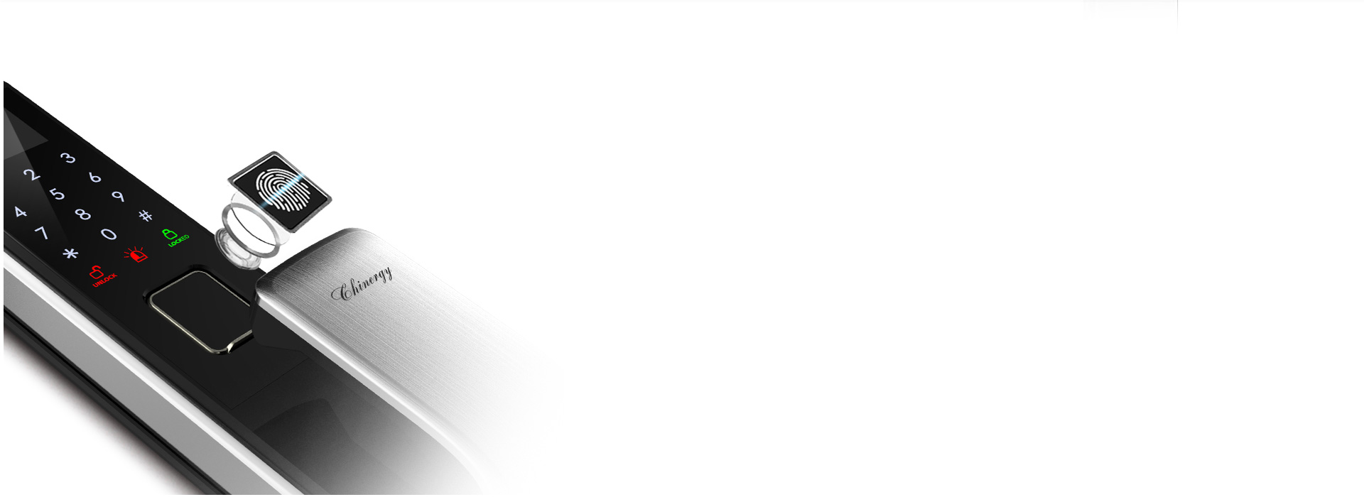 靈活迅速的指紋識別 888集團(tuán)智能鎖LOCK...