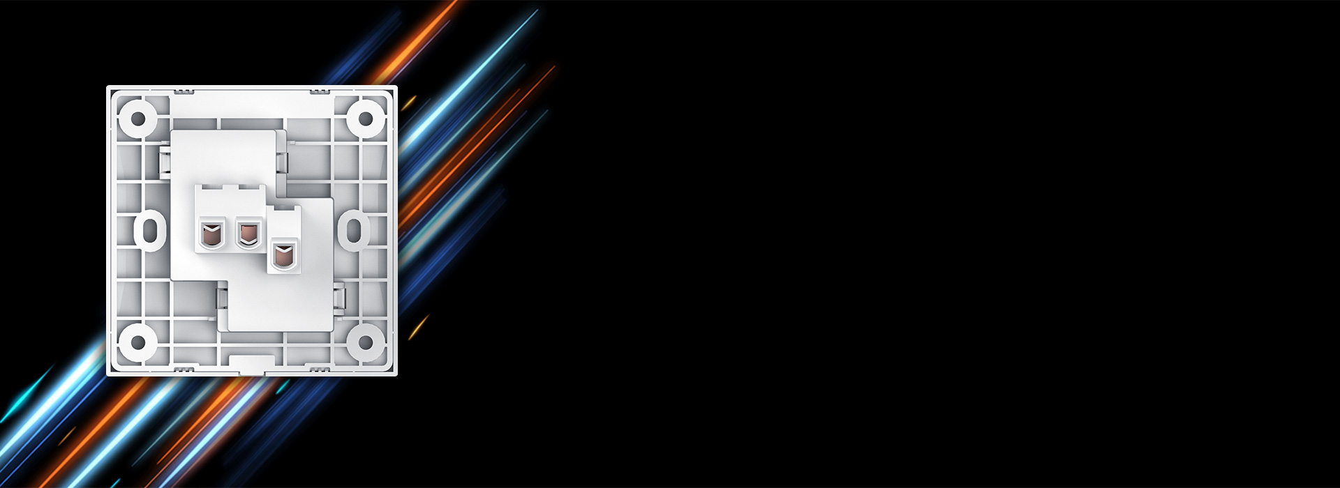 高效·便捷安裝 V型軸拉接線，夾線牢固...