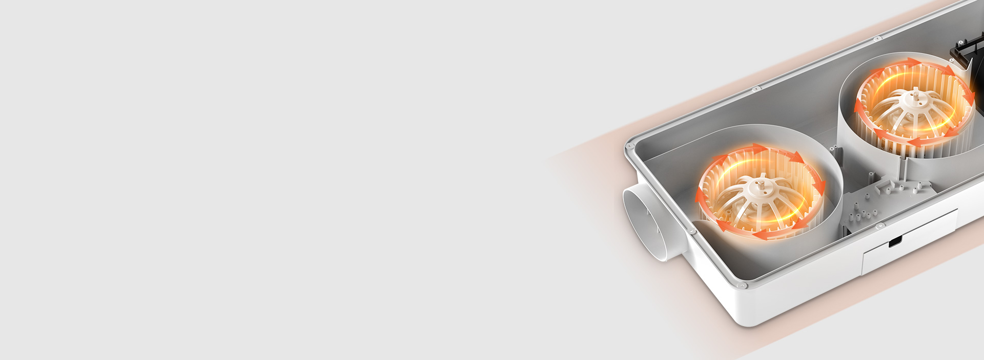 雙核塑封電機(jī)，穩(wěn)定運(yùn)行噪音低 動力強(qiáng)勁...