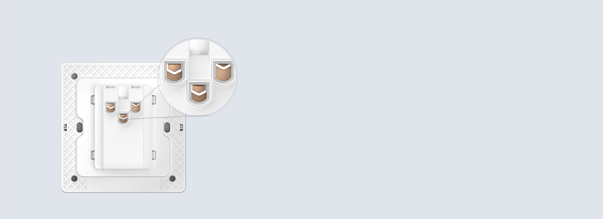 接線省時(shí)省力 鞍型拉扣式端子，接線方便...