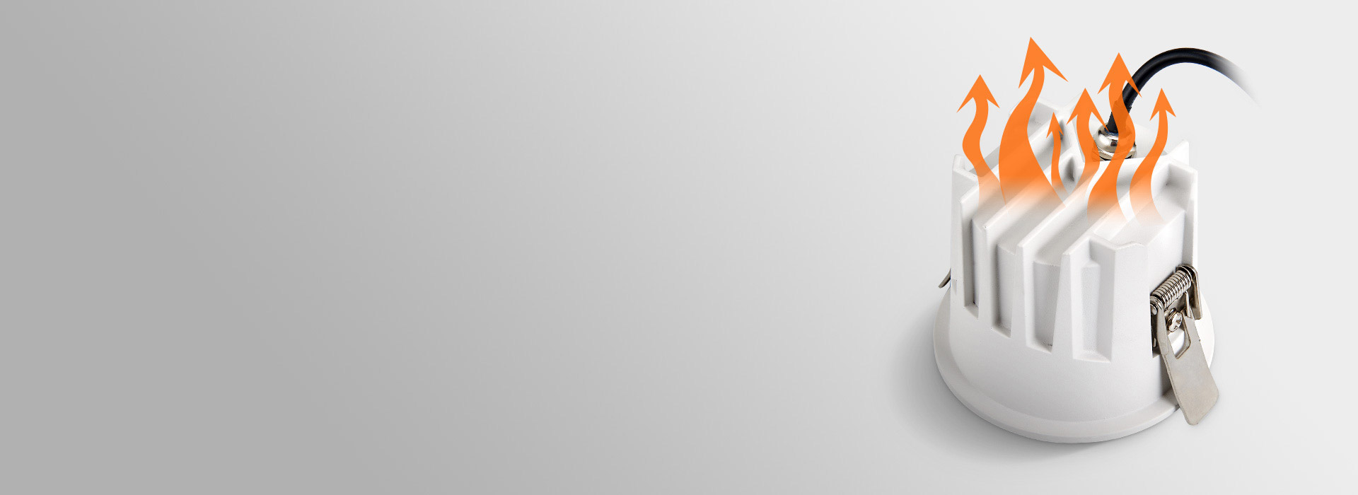 高效散熱保障壽命 全鋁結構一體成型燈體...