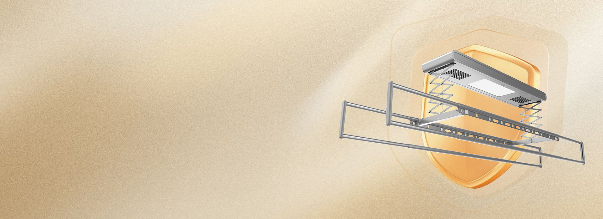 貼心技術保護，晾曬安全方便 智能技術加...